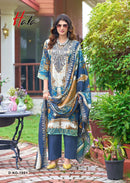 Hala Needle Wonder Premium Lawn Cotton Embroidered Suit