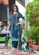 Hala Needle Wonder Premium Lawn Cotton Embroidered Suit