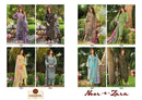 Haniya Print Noor E Zara Cotton Digital Print Fancy Embroidery Work Suits