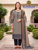 Harshit Fashion Hub Kashan Pashmina Print Designer Suit