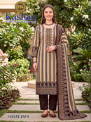 Harshit Fashion Hub Kashan Pashmina Print Designer Suit