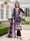 Harshit Fashion Hub Mah E Noor Rayon Digital Print Designer Suit
