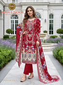 Harshit Fashion Hub Mah E Noor Rayon Digital Print Designer Suit