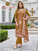 Harshit Fashion Hub Mah E Noor Rayon Digital Print Designer Suit
