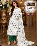 House of Libas Heart Design Collection Rayon Fancy Print Salwar Suit Set