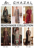 House of Mist Ghazal Vol 24 Premium Cotton Ready Made Suit