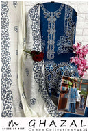 House of Mist Ghazal Vol 25 Premium Cotton Digital Print Salwar Suit