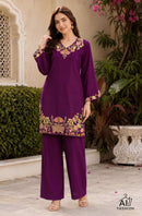 AI Fashion Kitty Party Designer Rayon Co Ord Set