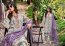 Ishaal Prints Embroidered Vol 21 Lawn Cotton Digital Print Suit