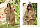 Ishaal Prints Embroidered Vol 21 Lawn Cotton Digital Print Fancy Work Suit Set