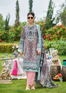 Ishaal Prints Gulmohar Vol 42 Premium Lawn Cotton Digital Print Salwar Suit