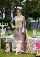 Ishaal Prints Gulmohar Vol 42 Premium Lawn Cotton Digital Print Salwar Suit