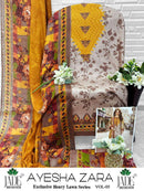 Jade Ayesha Zara Vol 5 Premium Lawn Cotton Printed Pakistani Suit