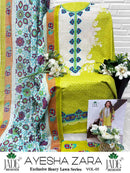 Jade Ayesha Zara Vol 5 Premium Lawn Cotton Printed Pakistani Suit