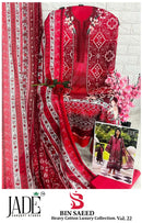Jade Bin Saeed Vol 22 Premium Heavy Cotton Luxury Suit
