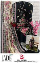 Jade Bin Saeed Vol 22 Premium Heavy Cotton Luxury Suit