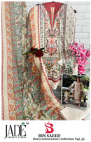 Jade Bin Saeed Vol 22 Premium Heavy Cotton Luxury Suit