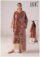 Jade Chevron Vol 18 Heavy Cotton Digital Print Pakistani Suit