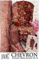 Jade Chevron Vol 18 Heavy Cotton Digital Print Pakistani Suit