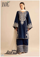 Jade Chevron Vol 18 Heavy Cotton Digital Print Pakistani Suit