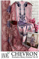 Jade Chevron Vol 18 Heavy Cotton Digital Print Pakistani Suit
