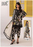 Jade Chevron Exclusive Vol 19 Premium Heavy Cotton Digital Printed Suit