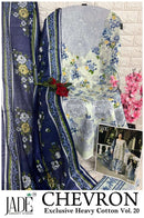 Jade Chevron Vol 20 Premium Heavy Cotton Digital Printed Pakistani Suit