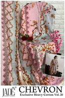 Jade Chevron Vol 20 Premium Heavy Cotton Digital Printed Pakistani Suit