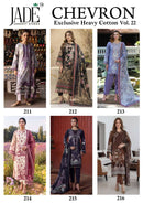 Jade Chevron Vol 22 Heavy Cotton Digital Printed Salwar Suit