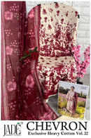 Jade Chevron Vol 22 Heavy Cotton Digital Printed Salwar Suit