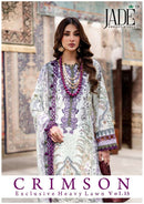 Jade Crimson Collection Vol 15  Heavy Lawn Premium Lawn Cotton Salwar Suit