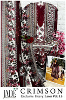 Jade Crimson Collection Vol 15  Heavy Lawn Premium Lawn Cotton Salwar Suit