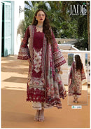 Jade Crimson Vol 15 Heavy Lawn Ready Made Pakistani Suit Set