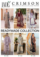 Jade Crimson Vol 15 Heavy Lawn Ready Made Pakistani Suit Set