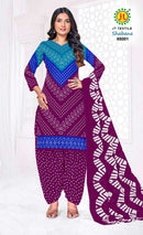 JT Shabana Vol 85 Cotton Bandhani Printed Patiala Suit