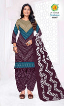 JT Shabana Vol 85 Cotton Bandhani Printed Patiala Suit