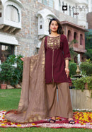 Kadlee Fashion Tarnika Designer Work Silk Ethnic Wear Suits