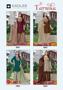 Kadlee Fashion Tarnika Designer Work Silk Ethnic Wear Suits