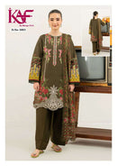 KAF Fabric Royal Rawa Vol 3 Cotton Digital Print Salwar Suit