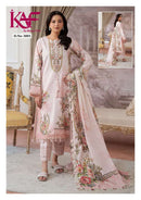 KAF Fabric Royal Rawa Vol 3 Cotton Digital Print Salwar Suit