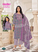 Kanika Ishita Vol 7 Designer Printed Cotton Pakistani Suits Set