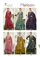 Karissa Harleen Premium Straight Cut Ethnic Pakistani Suit