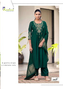 Karissa Supriya Viscose Designer Embroidered Suits Set