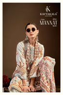 Kavya Kala Couture Mannat Karachi Designer Cotton Digital Print Pakistani Suits