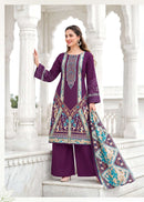 Kavya Kala Couture Nazakat Cotton Digital Print Embroidered Salwar Suit