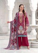 Kavya Kala Couture Nazakat Cotton Digital Print Embroidered Salwar Suit