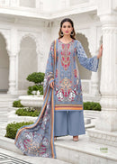 Kavya Kala Couture Nazakat Cotton Digital Print Embroidered Salwar Suit