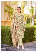 Kavya Kala Couture Satrangi Premium Lawn Cotton Embroidery Work Suit