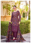 Kavya Kala Couture Satrangi Premium Lawn Cotton Embroidery Work Suit