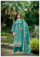 Kavya Kala Nirmohi Vol 5 Lawn Cotton Digital Print Embroidered Designer Suit